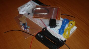 Bicycle warning - made with transistors - Bike blinker