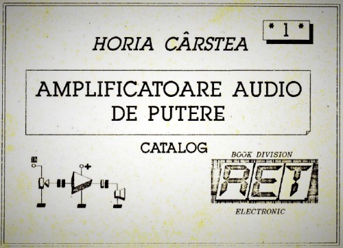 Catalog - Amplificatoare audio de putere