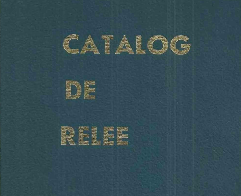 Catalog de relee - Electromagnetica Bucuresti - 1972