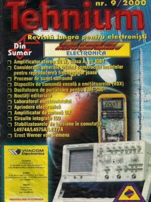 Revista Tehnium nr.9, 2000