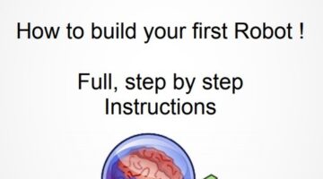 How to build your first robot - PICAXE-28 Project Board