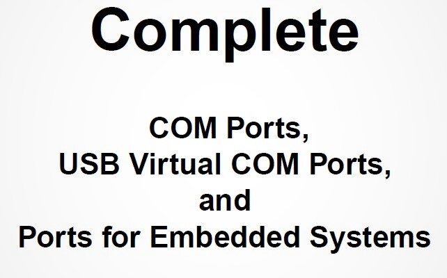 Serial Port Complete - 2nd edition