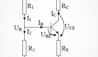 Polarization circuit for bipolar transistor
