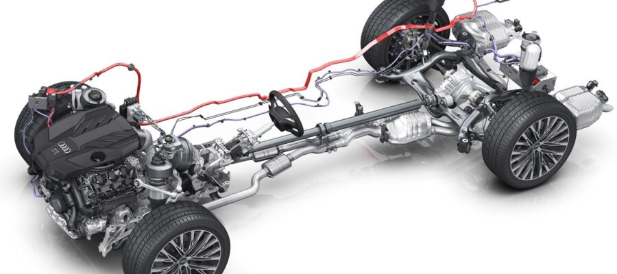 Analysis of the electrical system of hybrid vehicles