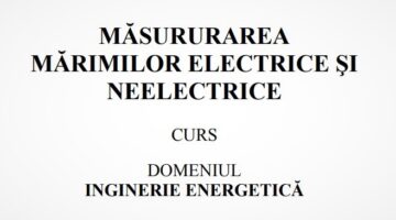 Masurarea marimilor electrice si neelectrice