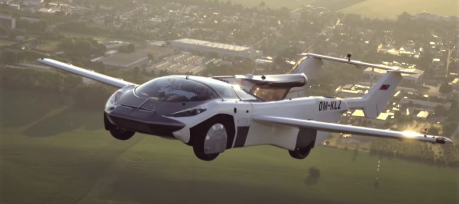 AirCar Prototype 1 - The flying car, a dream come true