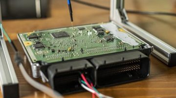 Functional blocks of an ECU