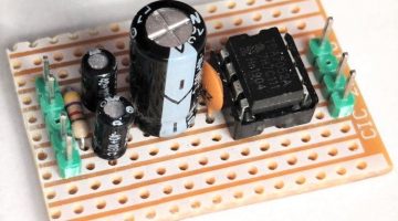 How to build a 1W audio amplifier with TDA7052?