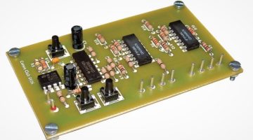 How do I build a 16-step stereo up / down volume controller?
